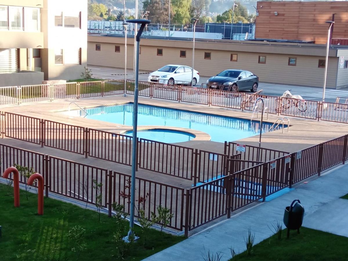 Apartamento Departamento 2 Habitaciones, 1 Cuadra De La Playa Villarrica