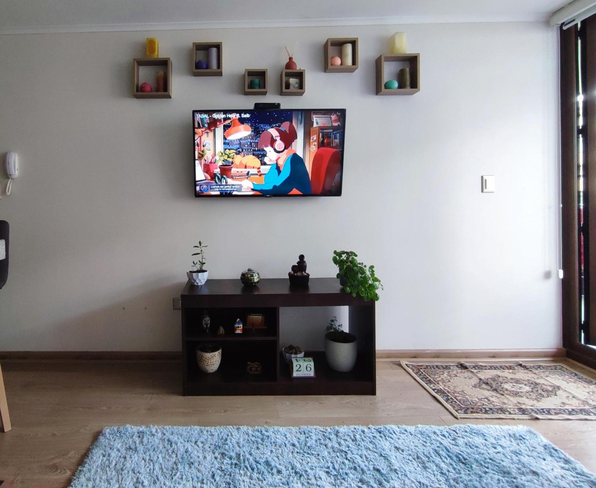 Apartamento Departamento 2 Habitaciones, 1 Cuadra De La Playa Villarrica