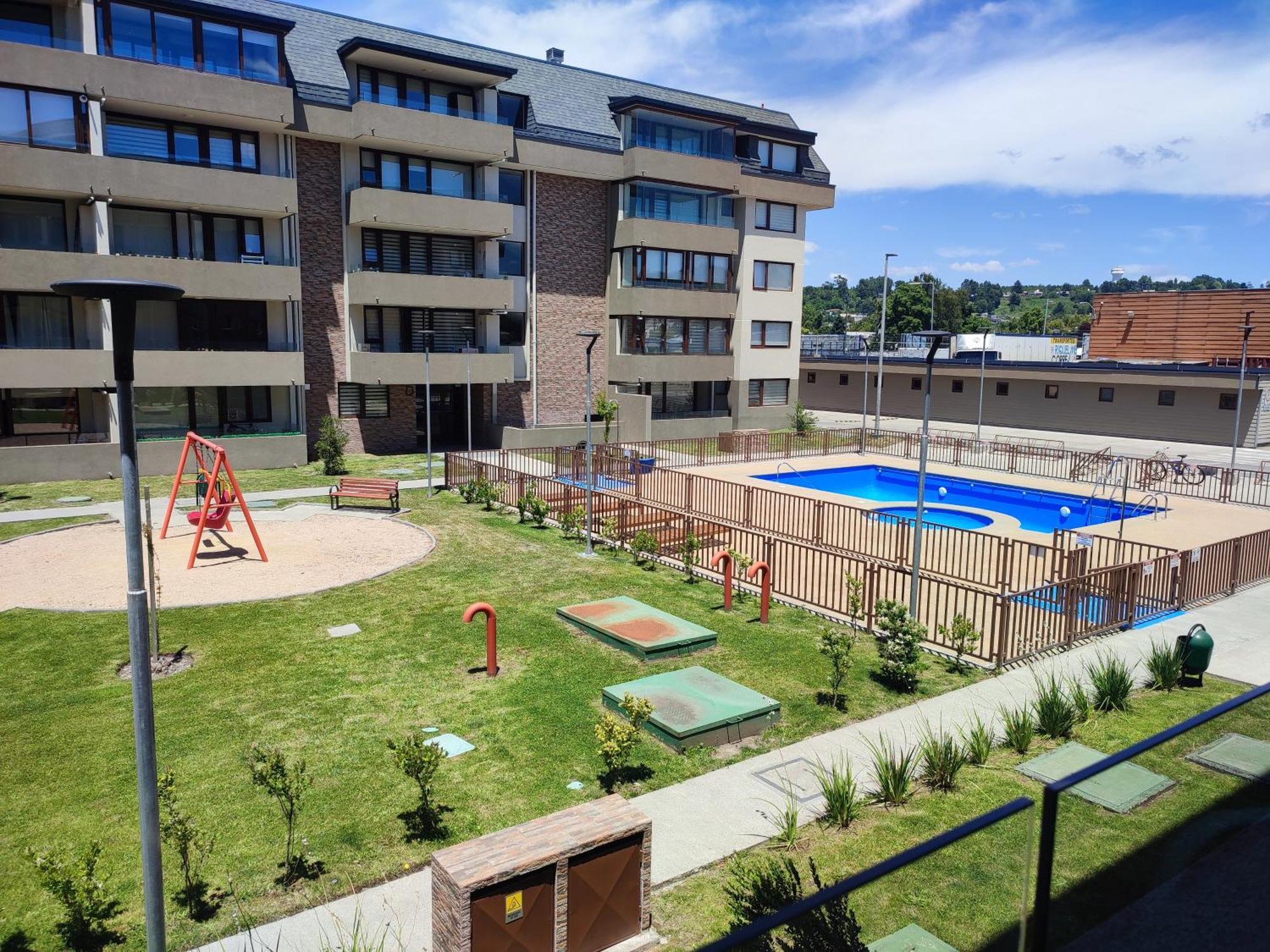 Departamento 2 Habitaciones, 1 Cuadra De La Playa * Villarrica